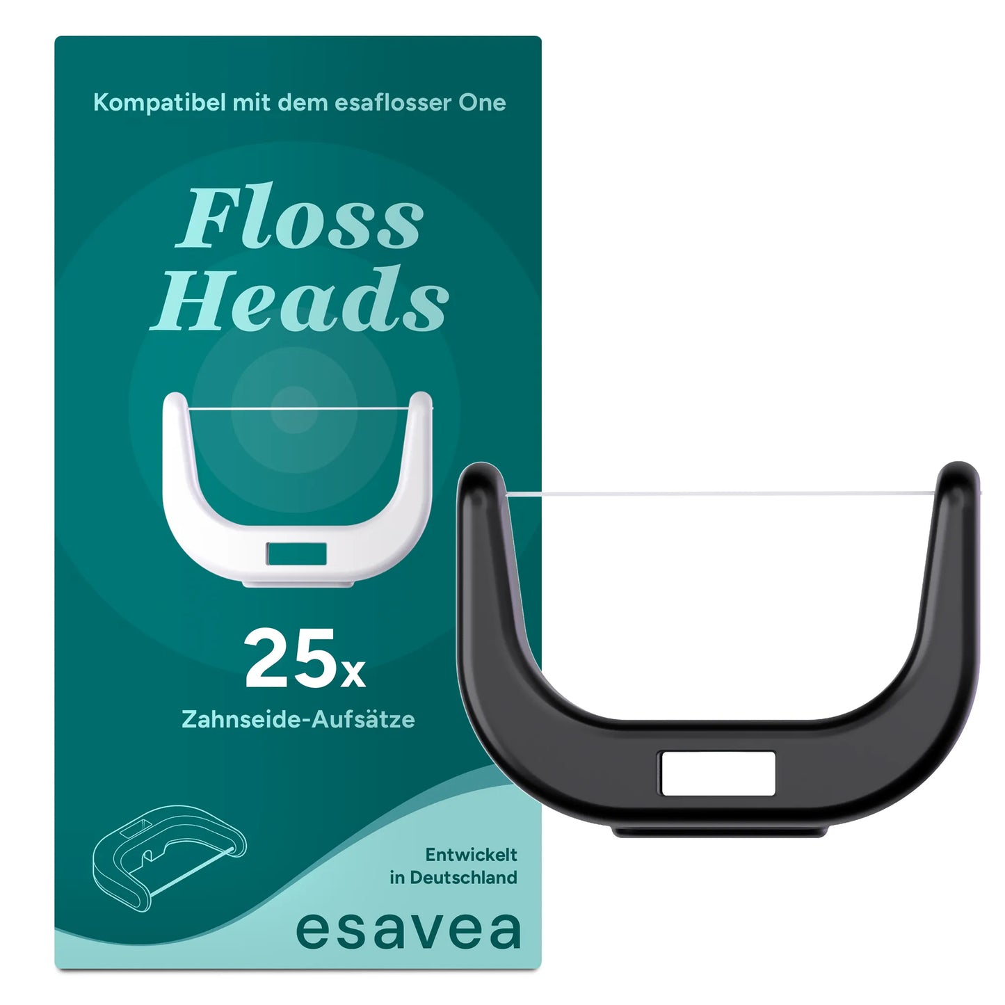 Floss Heads – Ersatzköpfe für elektrische Zahnseide esaflosser One