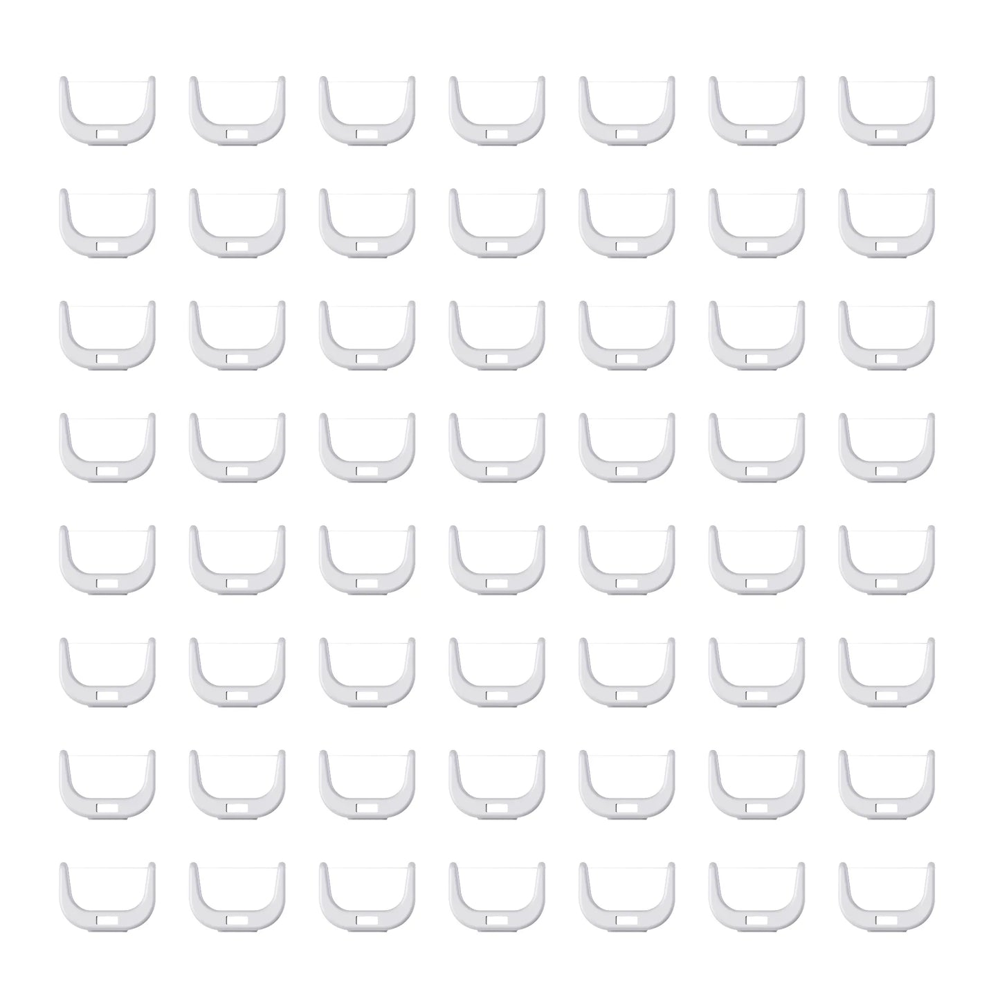 50 weiße Floss Heads für esaflosser One – nachhaltige Alternative zu Zahnseide Sticks, Munddusche und Interdentalbürsten