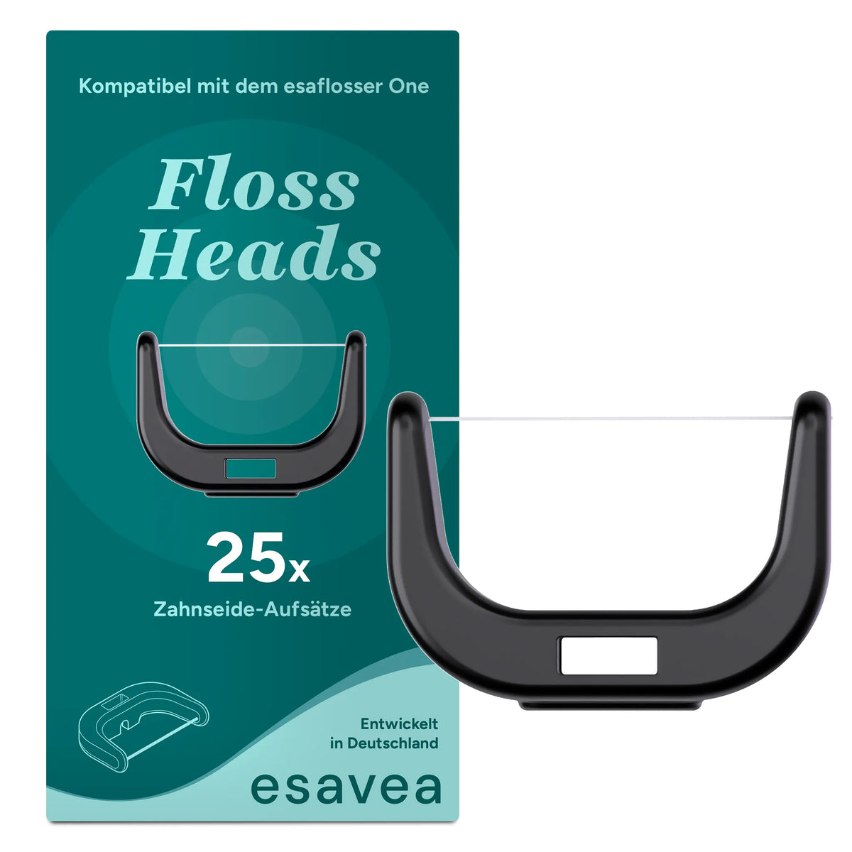 Floss Heads – Ersatzaufsätze für elektrische Zahnseide esaflosser One