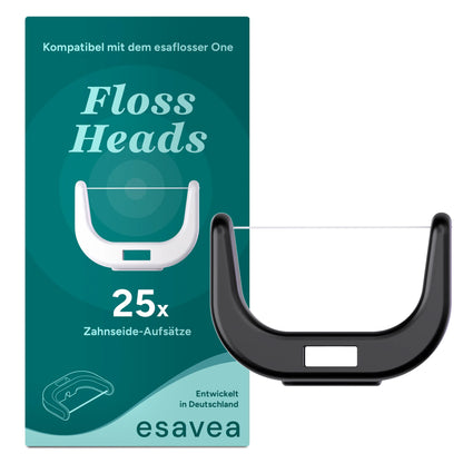Floss Heads – Ersatzköpfe für elektrische Zahnseide esaflosser One