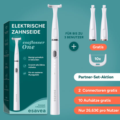 Partner-Set inkl. 2 Connectoren und 10 Aufsätzen