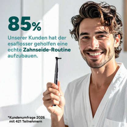 Elektrische Zahnseide XL-Set inkl. 60 Aufsätzen