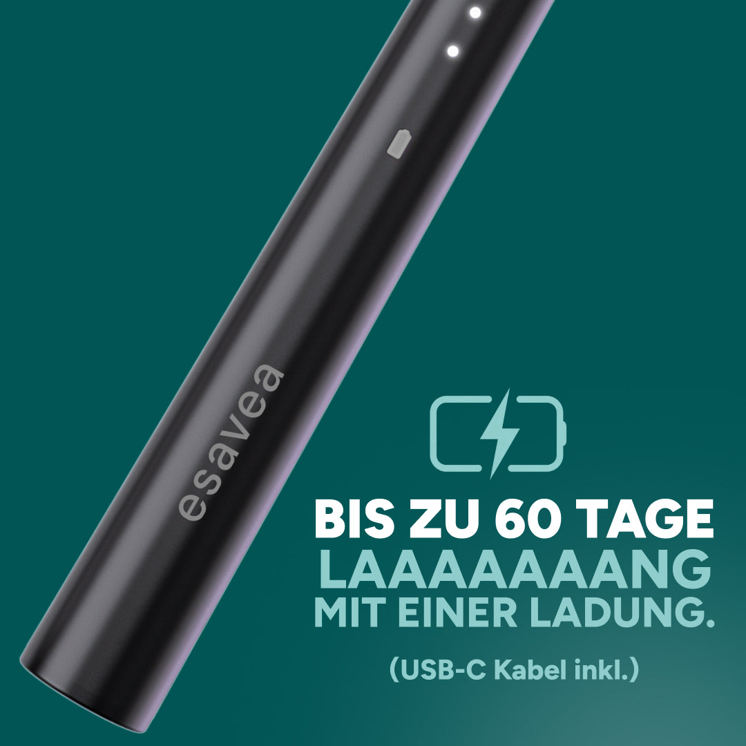 esaflosser One – Elektrische Zahnseide inkl. 10 Aufsätzen