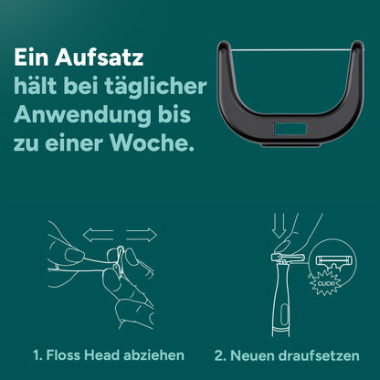 esaflosser One – Elektrische Zahnseide inkl. 10 Aufsätzen