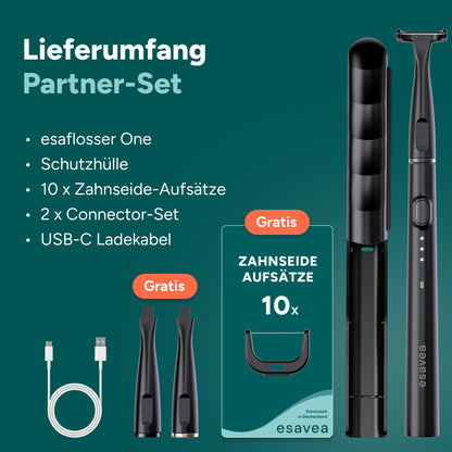 Partner-Set inkl. 2 Connectoren und 10 Aufsätzen