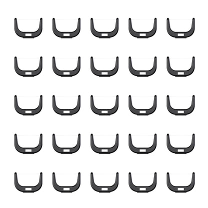 25 schwarze Floss Heads für esaflosser One – nachhaltige Alternative zu Zahnseide Sticks,  Munddusche und Interdentalbürsten