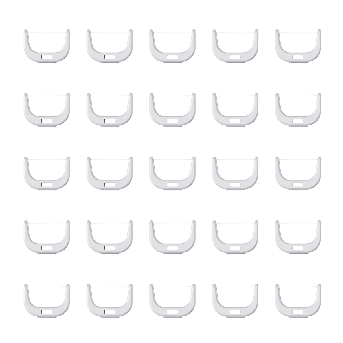 25 weiße Floss Heads für esaflosser One – nachhaltige Alternative zu Zahnseide Sticks,  Munddusche und Interdentalbürsten