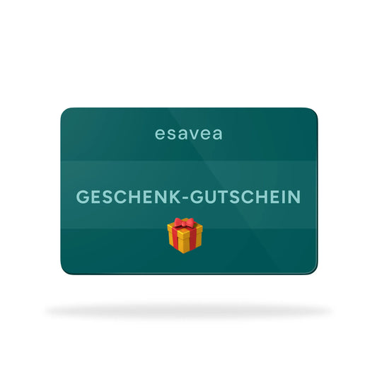 esavea Gutschein für esaflosser One & Zubehör – Digital & sofort